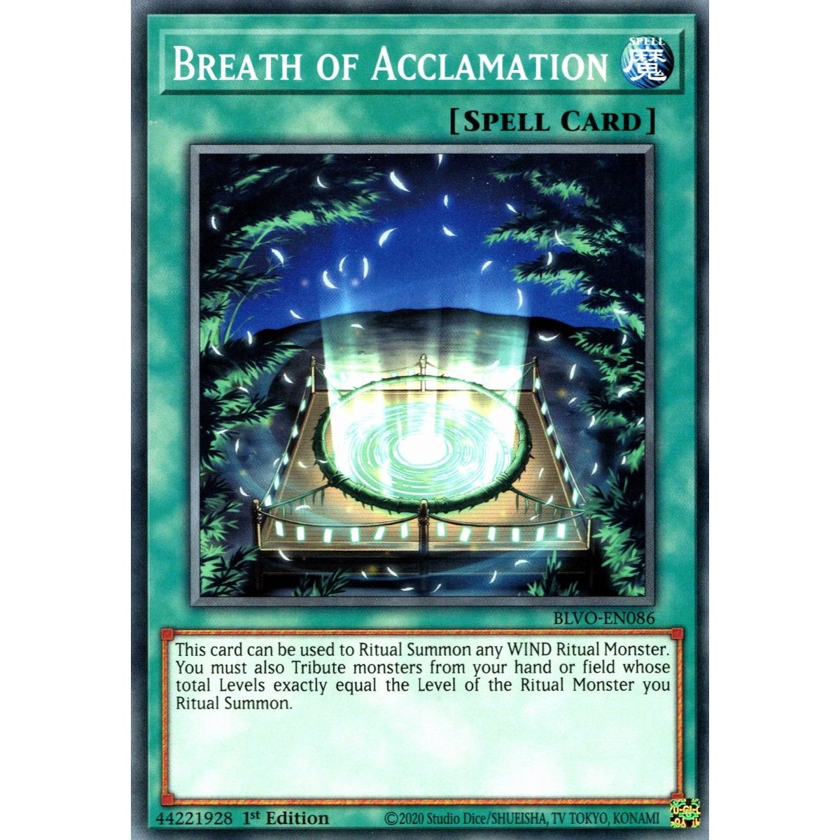 Image for Breath of Acclamation (BLVO-EN086) (BLVO) - YuGiOh