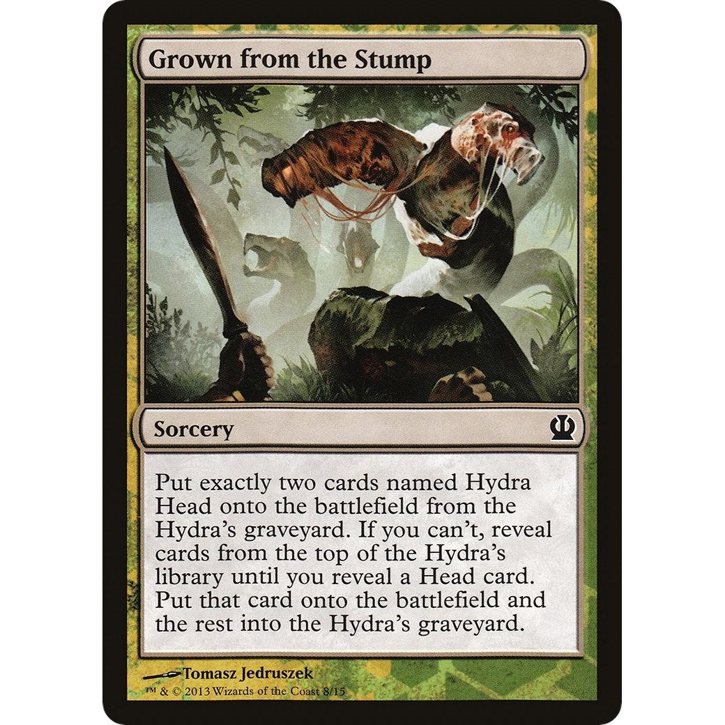 Image for Grown from the Stump (8) (HERO) - Magic: The Gathering