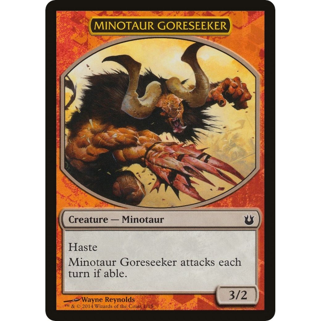 Image for Minotaur Goreseeker (1) (HERO) - Magic: The Gathering