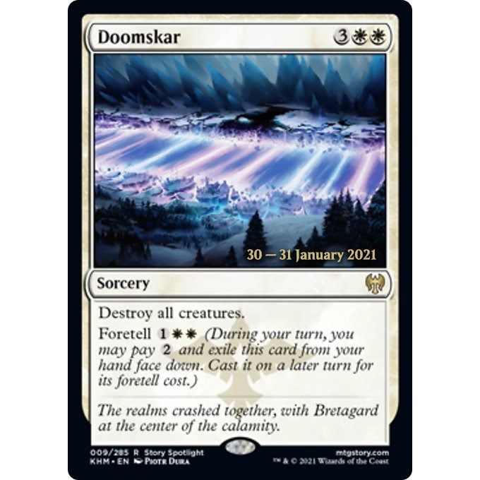 Image for Doomskar (9) (PRE) - Magic: The Gathering