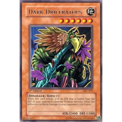 Image for Dark Driceratops (IOC-073) (IOC) - YuGiOh
