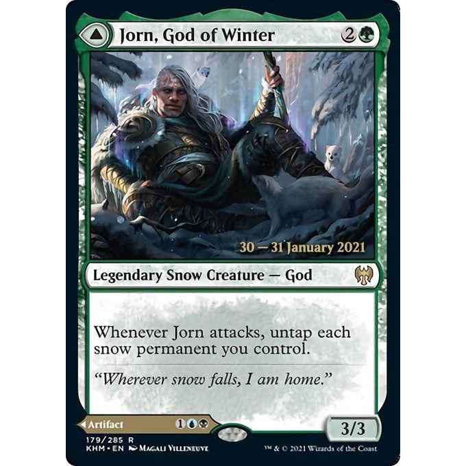 Image for Jorn, God of Winter (179) (PRE) - Magic: The Gathering