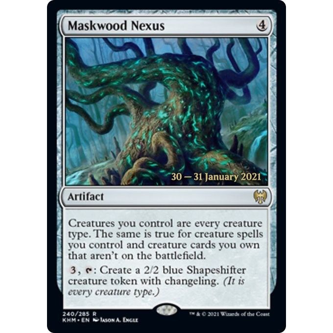 Image for Maskwood Nexus (240) (PRE) - Magic: The Gathering