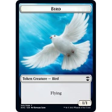 Image for Bird (001) // Soldier Double-Sided Token (1 // 4) (KHC) - Magic: The Gathering