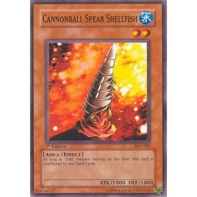 Image for Cannonball Spear Shellfish (IOC-085) (IOC) - YuGiOh
