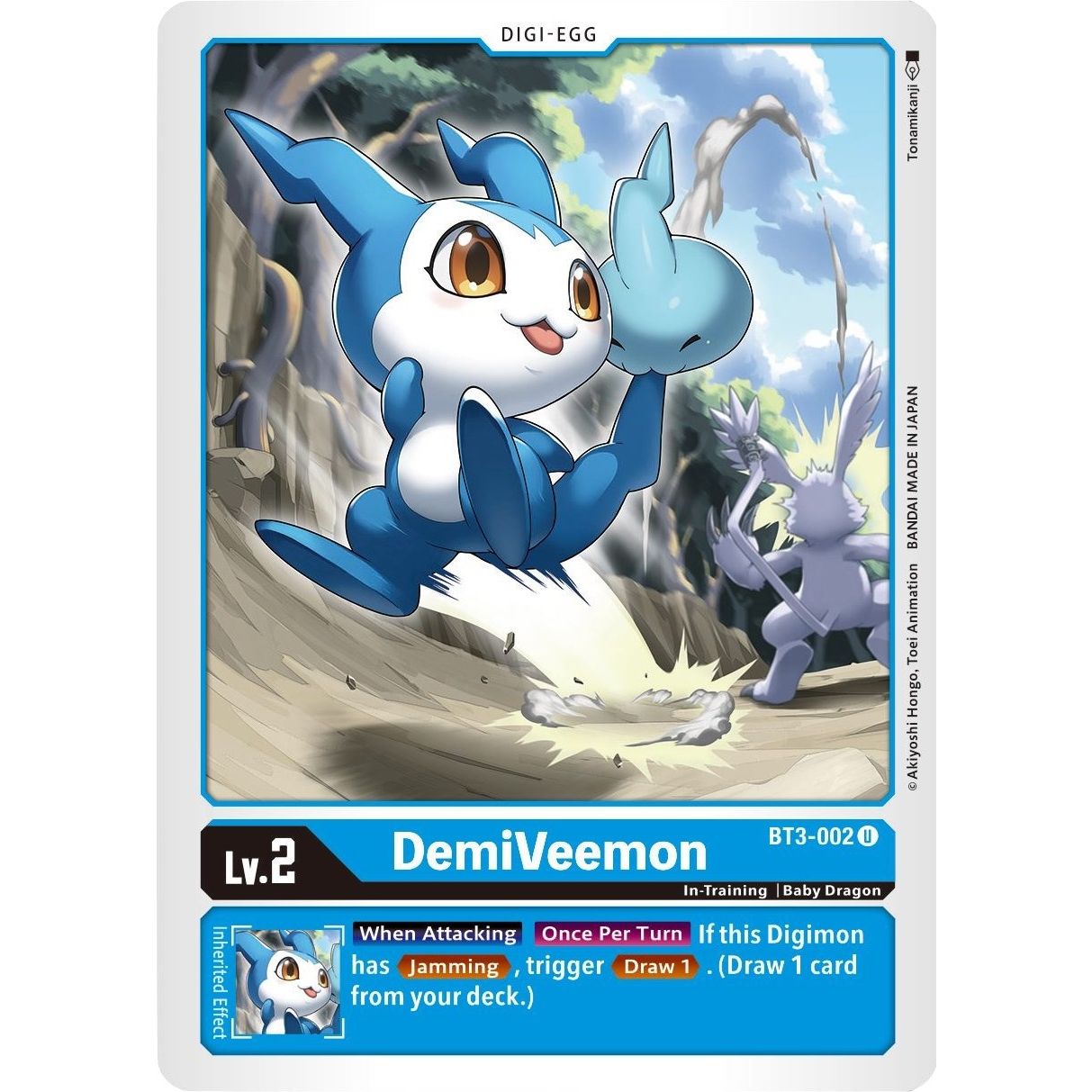 Image for DemiVeemon - BT3-002 (BT3-002 U) (BT01-03B) - Digimon Card Game