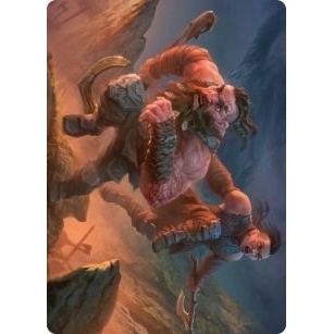 Image for Dwarven Reinforcements Art Card (33) (ASKHM) - Magic: The Gathering
