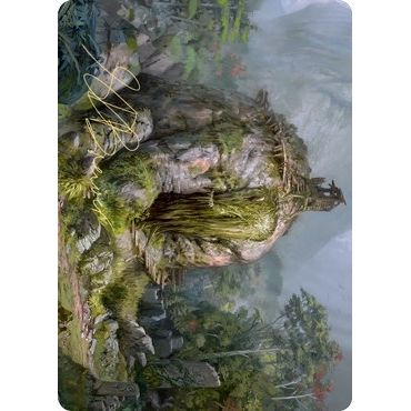 Image for Gnottvold Slumbermound Art Card (Gold-Stamped Signature) (70) (ASKHM) - Magic: The Gathering