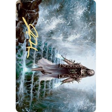 Image for Karfell Harbinger Art Card (Gold-Stamped Signature) (17) (ASKHM) - Magic: The Gathering