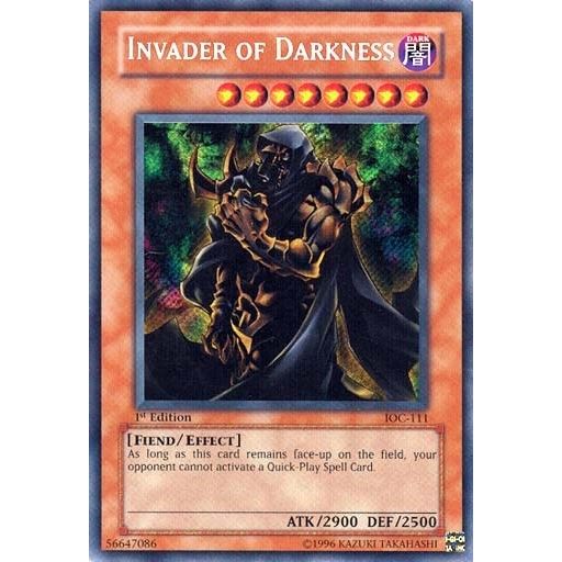 Image for Invader of Darkness (IOC-111) (IOC) - YuGiOh
