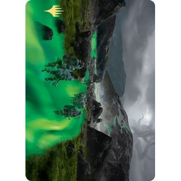 Image for Path to the World Tree Art Card (Gold-Stamped Signature) (50) (ASKHM) - Magic: The Gathering