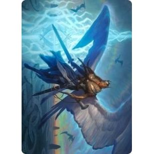 Image for Righteous Valkyrie Art Card (6) (ASKHM) - Magic: The Gathering