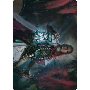 Image for Tergrid, God of Fright Art Card (27) (ASKHM) - Magic: The Gathering