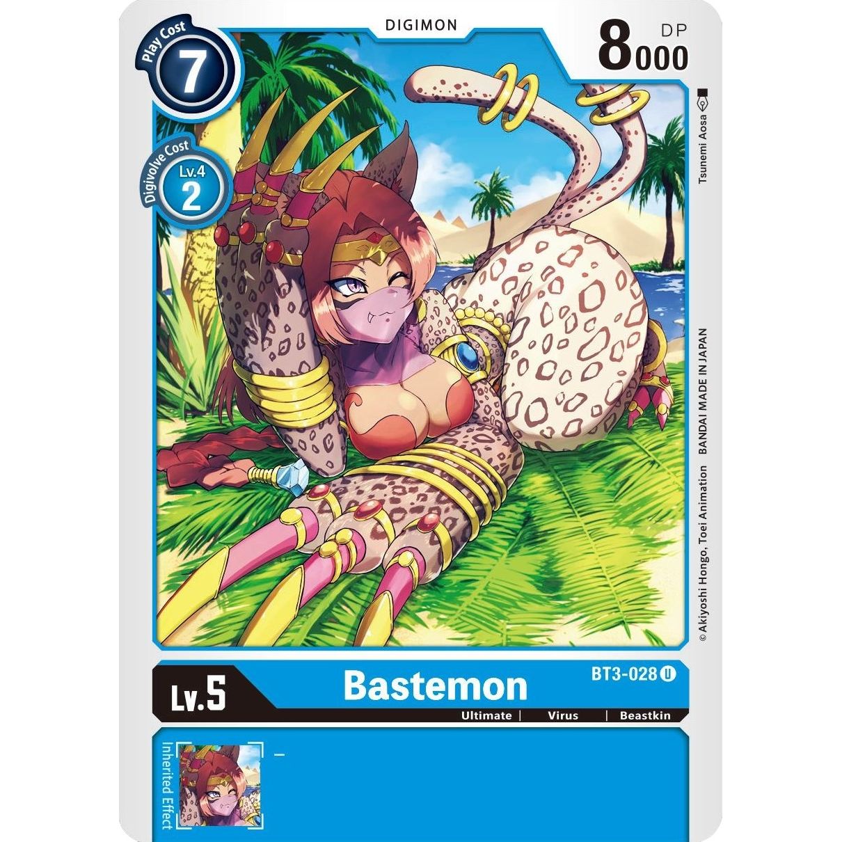 Image for Bastemon (BT3-028 U) (BT01-03B) - Digimon Card Game