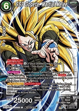Image for SS3 Gogeta, Martial Melee (Unison Warrior Series Tournament Pack Vol.3) (Winner Stamped) (P-286) (TPR) - Dragon Ball Super: Masters