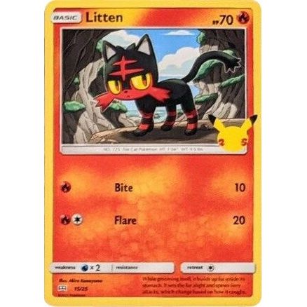 Image for Litten (015/025) (MCD21) - Pokemon