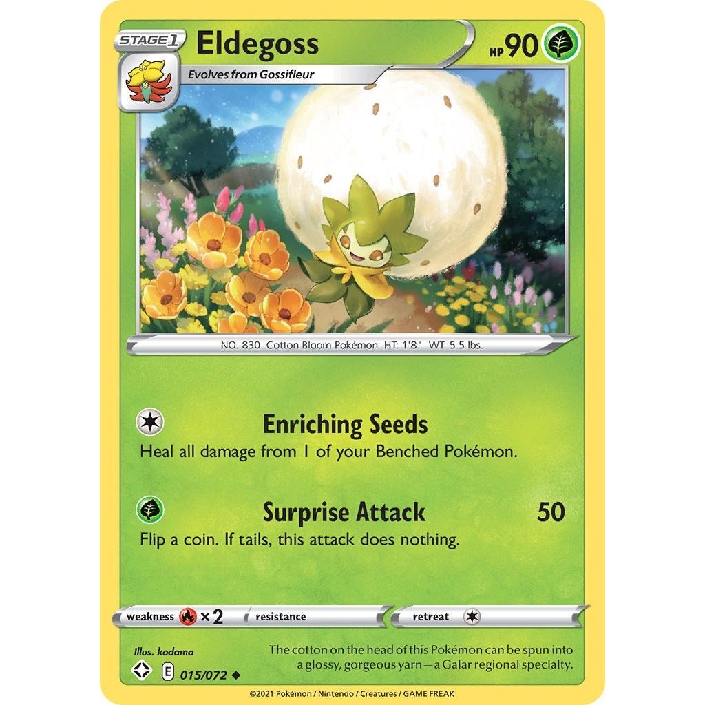 Image for Eldegoss (015/072) (SHF) - Pokemon