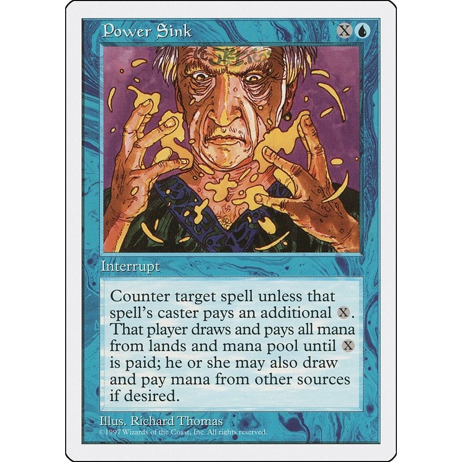 Image for Power Sink (5ED) - Magic: The Gathering