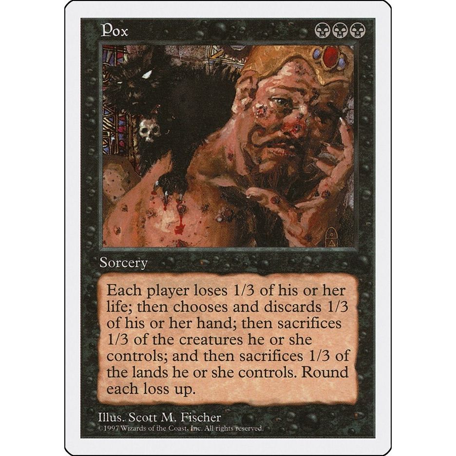 Image for Pox (5ED) - Magic: The Gathering