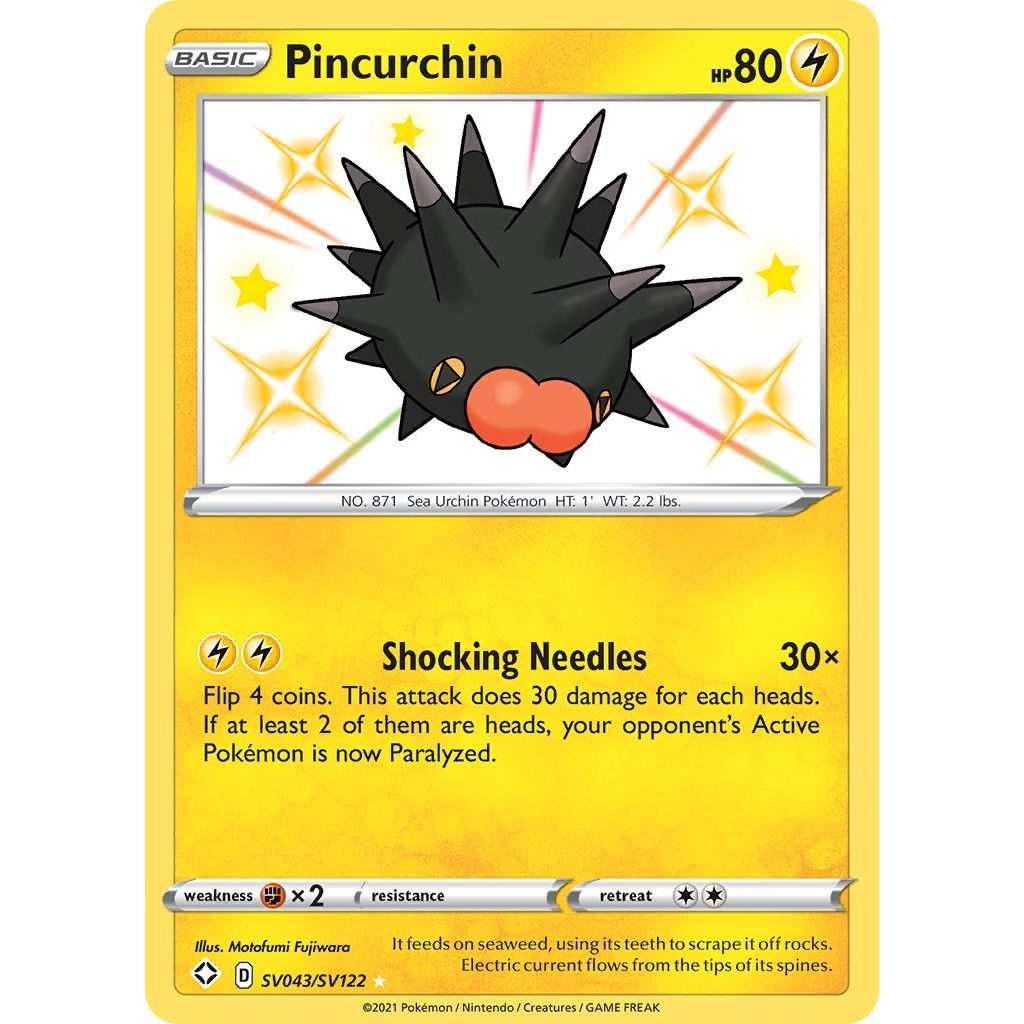 Image for Pincurchin (SV043/SV122) (SHFSV) - Pokemon