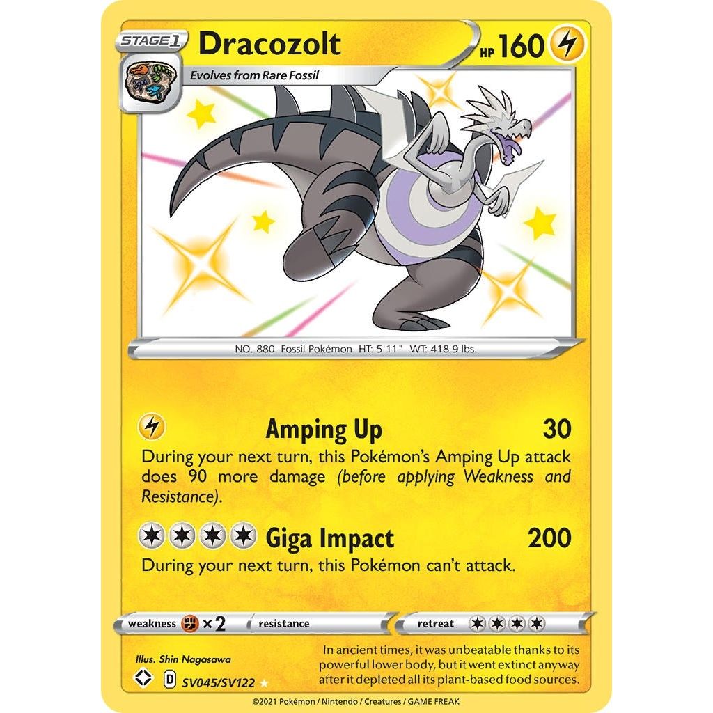 Image for Dracozolt (SV045/SV122) (SHFSV) - Pokemon