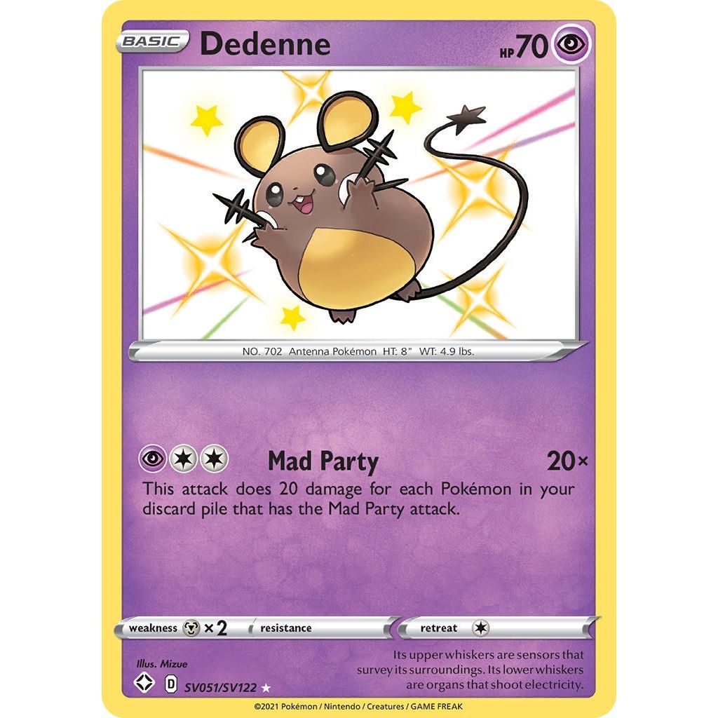 Image for Dedenne (SV051/SV122) (SHFSV) - Pokemon