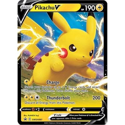 Image for Pikachu V - SWSH061 (SWSH061) (SWSD) - Pokemon