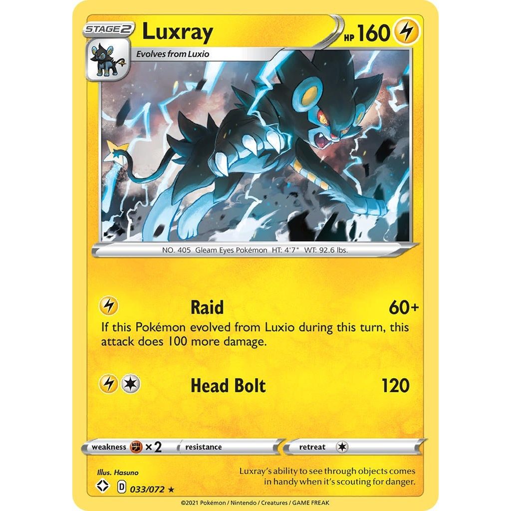 Image for Luxray (033/072) (SHF) - Pokemon