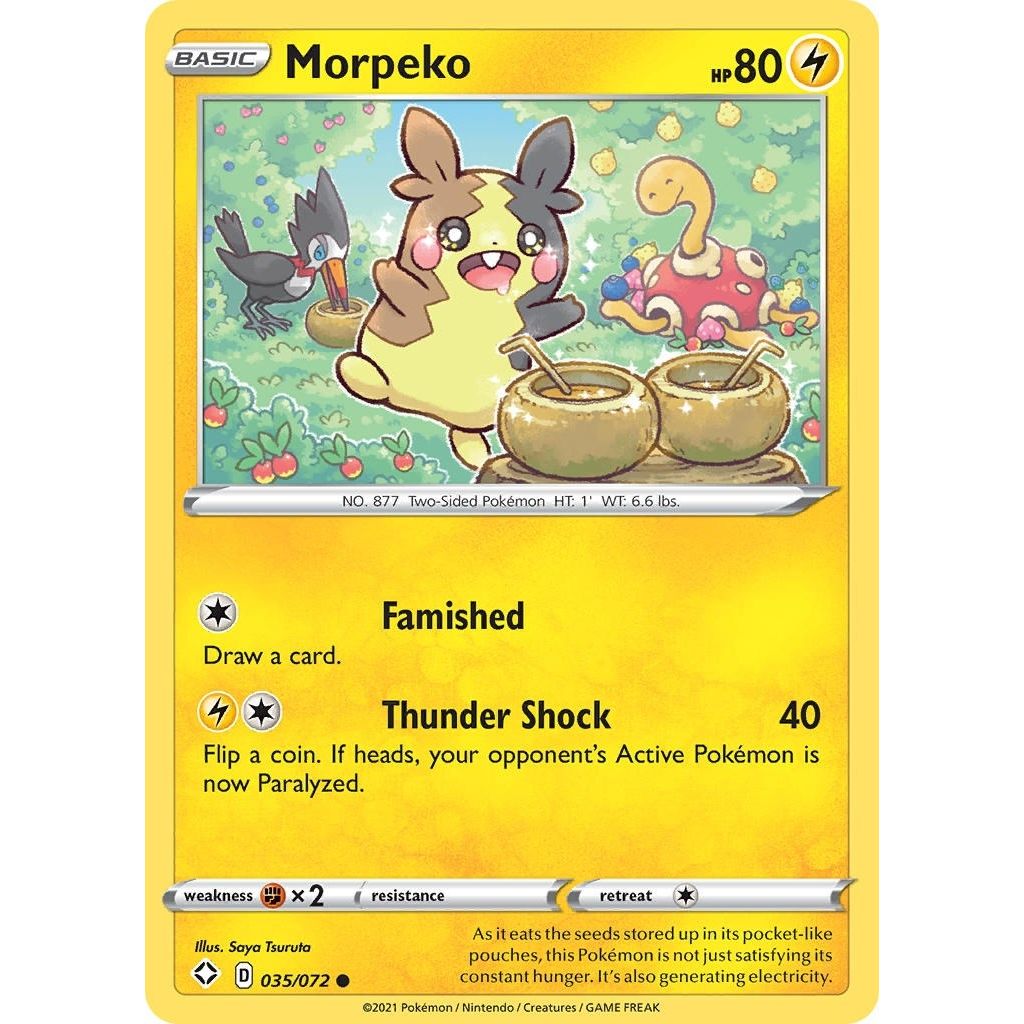 Image for Morpeko (035) (035/072) (SHF) - Pokemon