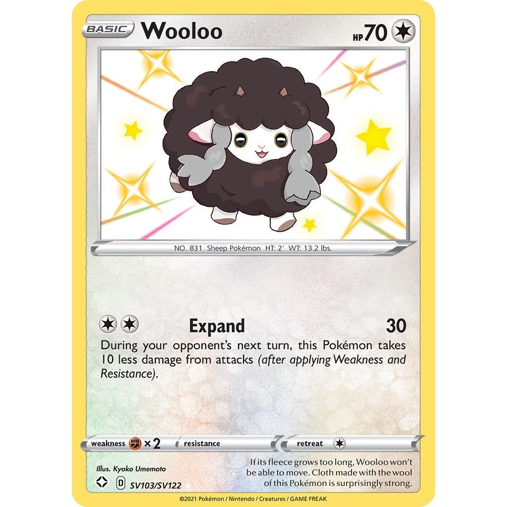 Image for Wooloo (SV103/SV122) (SHFSV) - Pokemon