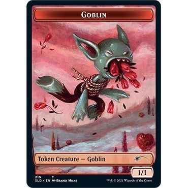 Image for Goblin Token (219) (SLD) - Magic: The Gathering