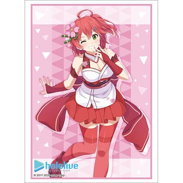 Image for Bushiroad Sleeve Collection HG Vol.2730: Hololive Production - Sakura Miko - 2nd fes. Beyond the Stage ver. (60-Pack) - Card Sleeves
