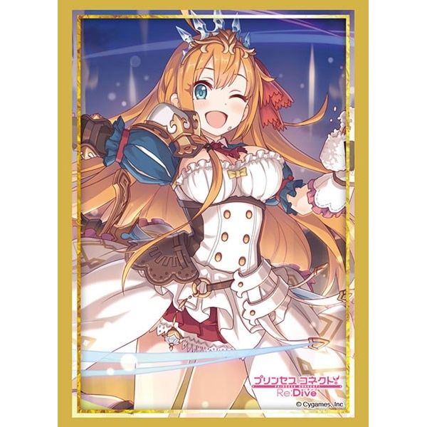 Image for Bushiroad Sleeve Collection HG Vol.2719: Princess Connect! Re:Dive - Pecorine Gold Rim ver. (60-Pack) - Card Sleeves