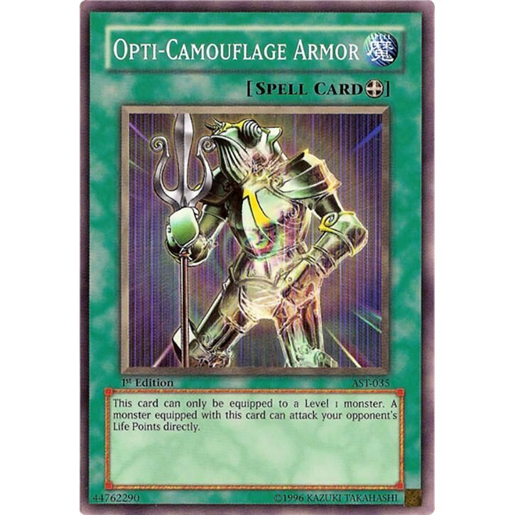 Image for Opti-Camouflage Armor (AST-035) (AST) - YuGiOh