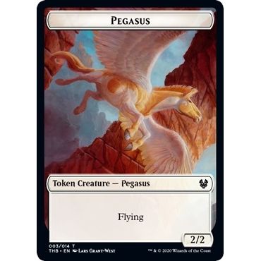 Image for Pegasus // Wall Double-Sided Token (Challenger 2021) (3 // 14) (UMP) - Magic: The Gathering