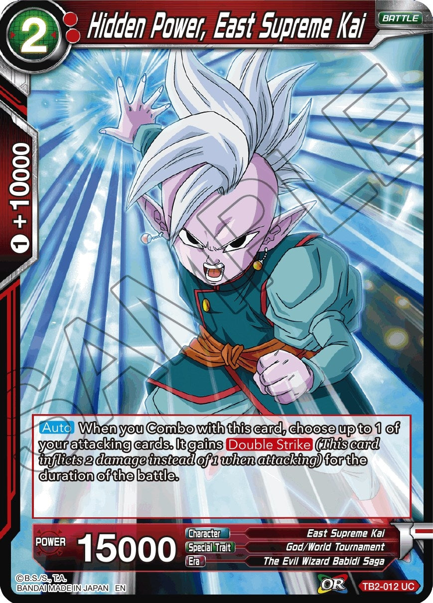 Image for Hidden Power, East Supreme Kai (Reprint) (TB2-012) (EB-01) - Dragon Ball Super: Masters