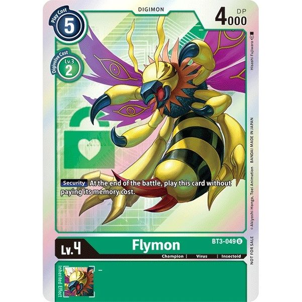 Image for Flymon (Box Topper) (BT3-049 U) (BT01-03B) - Digimon Card Game