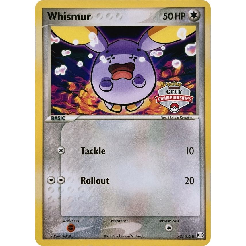 Image for Whismur - 73/106 (City Championships) (073/106) (PR) - Pokemon