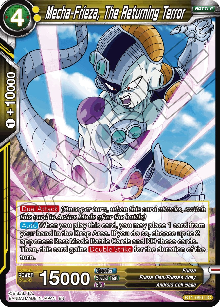 Image for Mecha-Frieza, The Returning Terror (Reprint) (BT1-090) (EB-01) - Dragon Ball Super: Masters