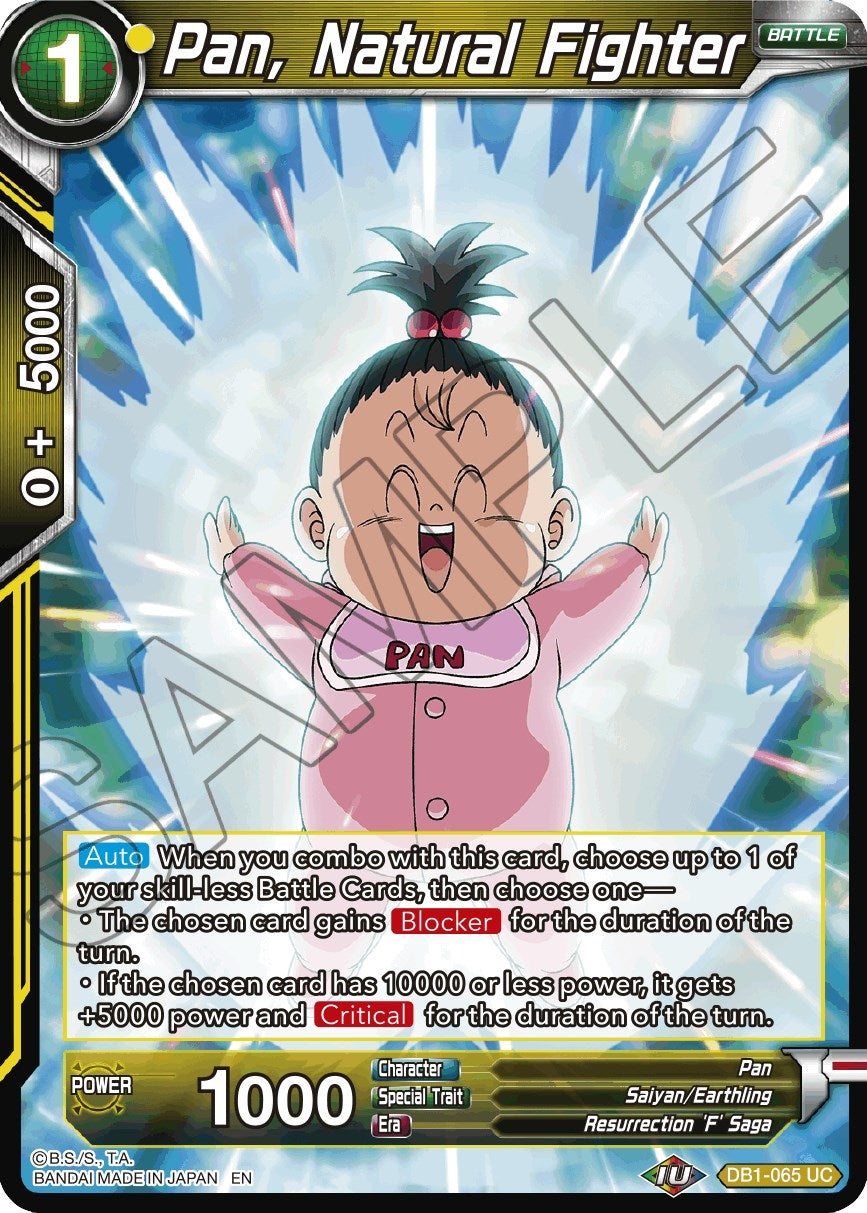 Image for Pan, Natural Fighter (Reprint) (DB1-065) (EB-01) - Dragon Ball Super: Masters