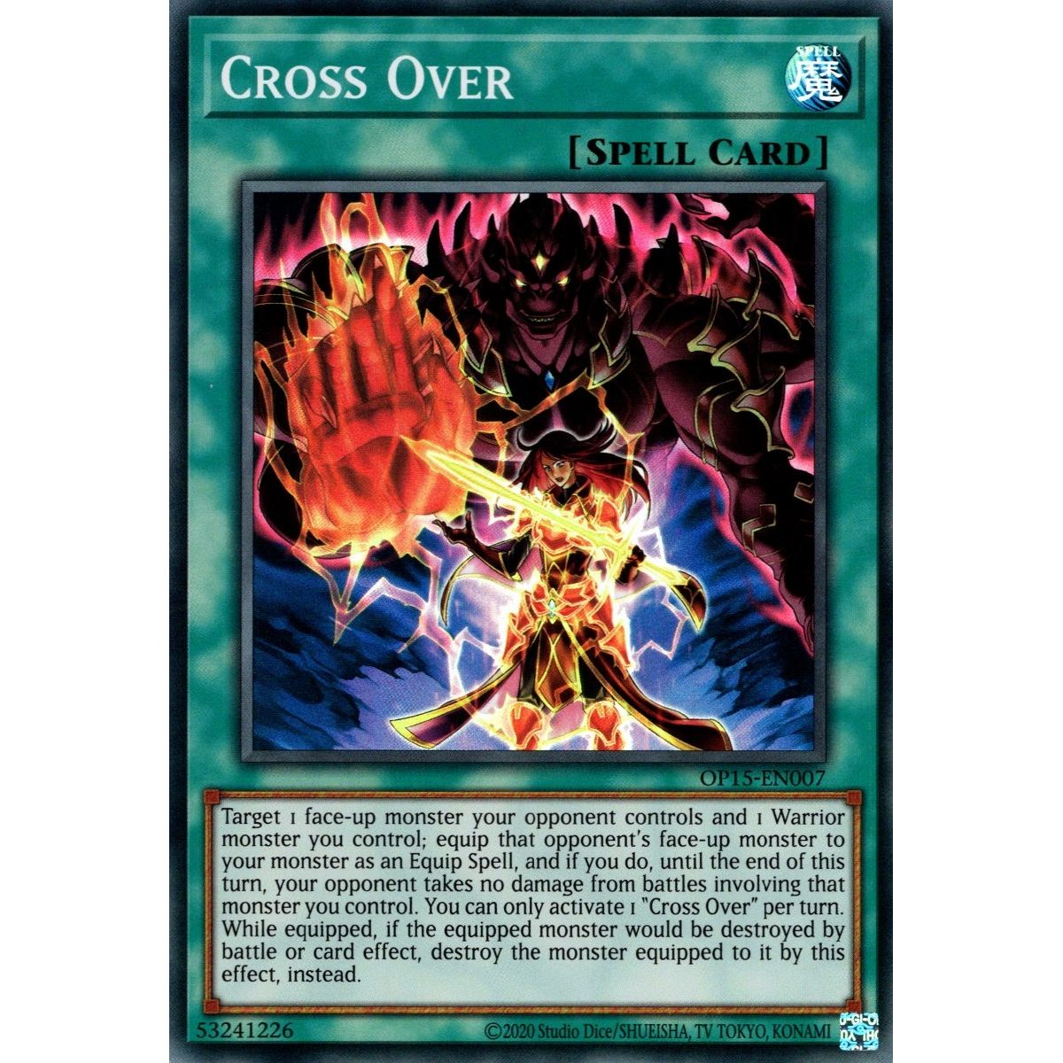 Image for Cross Over (OP15-EN007) (OP15) - YuGiOh