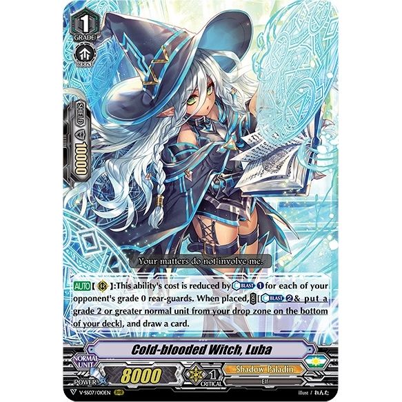 Image for Cold-blooded Witch, Luba (V-SS07/010EN) (V-SS07) - Cardfight Vanguard