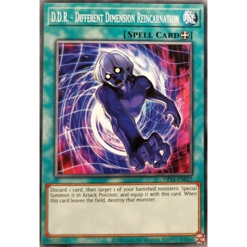 Image for D.D.R. - Different Dimension Reincarnation (OP15-EN017) (OP15) - YuGiOh