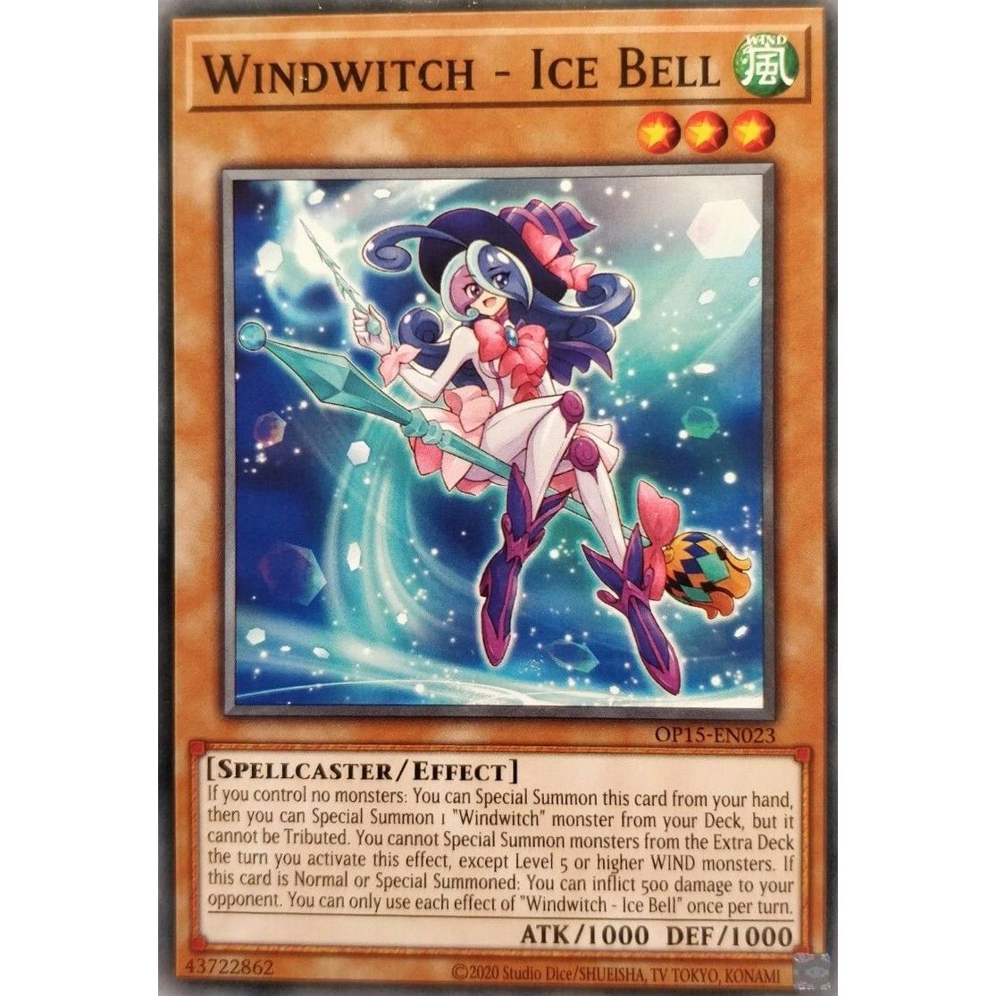 Image for Windwitch - Ice Bell (OP15-EN023) (OP15) - YuGiOh