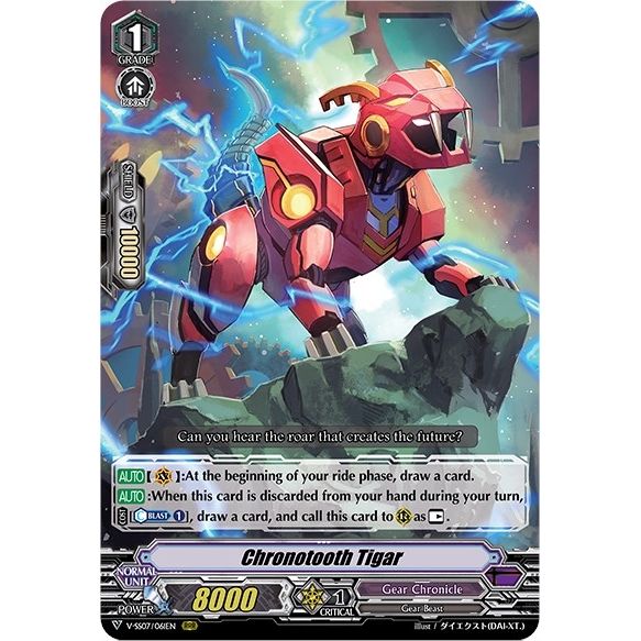 Image for Chronotooth Tigar (V-SS07/061EN) (V-SS07) - Cardfight Vanguard