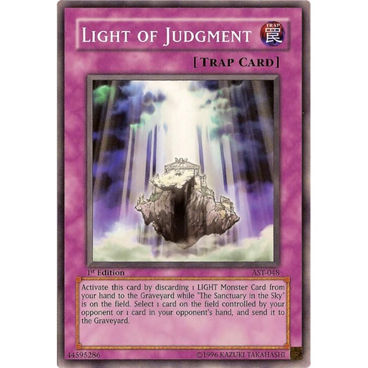 Image for Light of Judgment (AST-048) (AST) - YuGiOh
