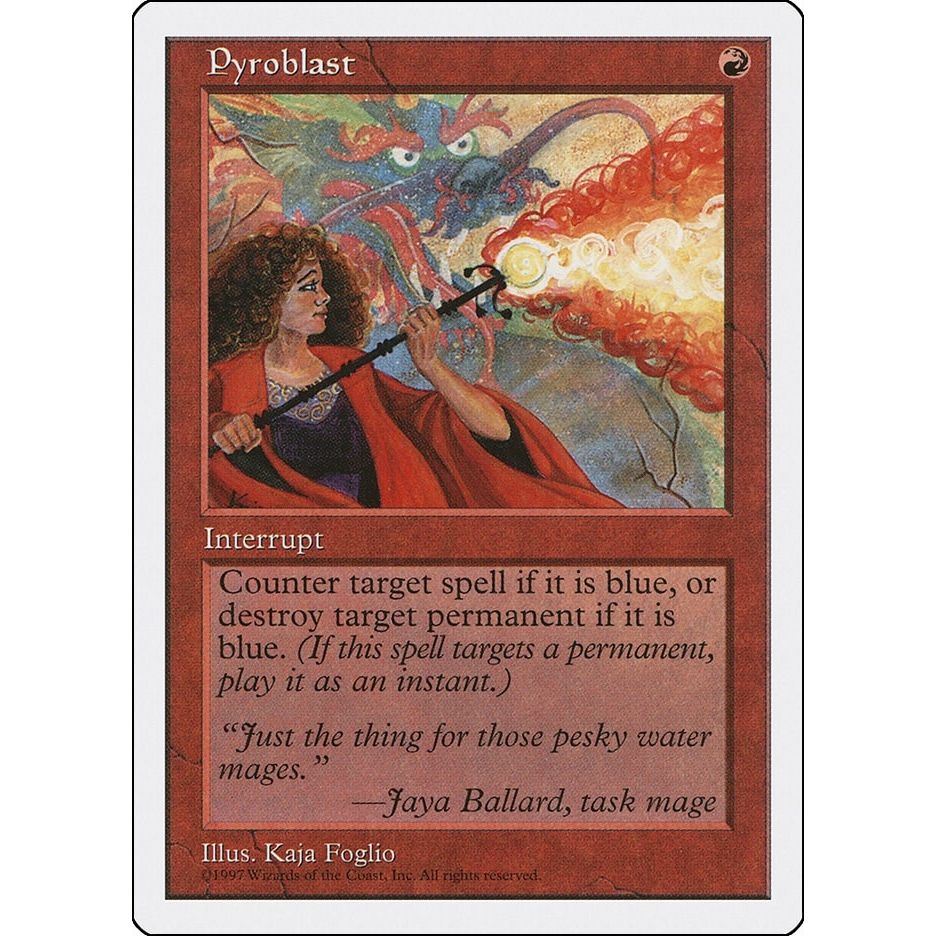 Image for Pyroblast (5ED) - Magic: The Gathering