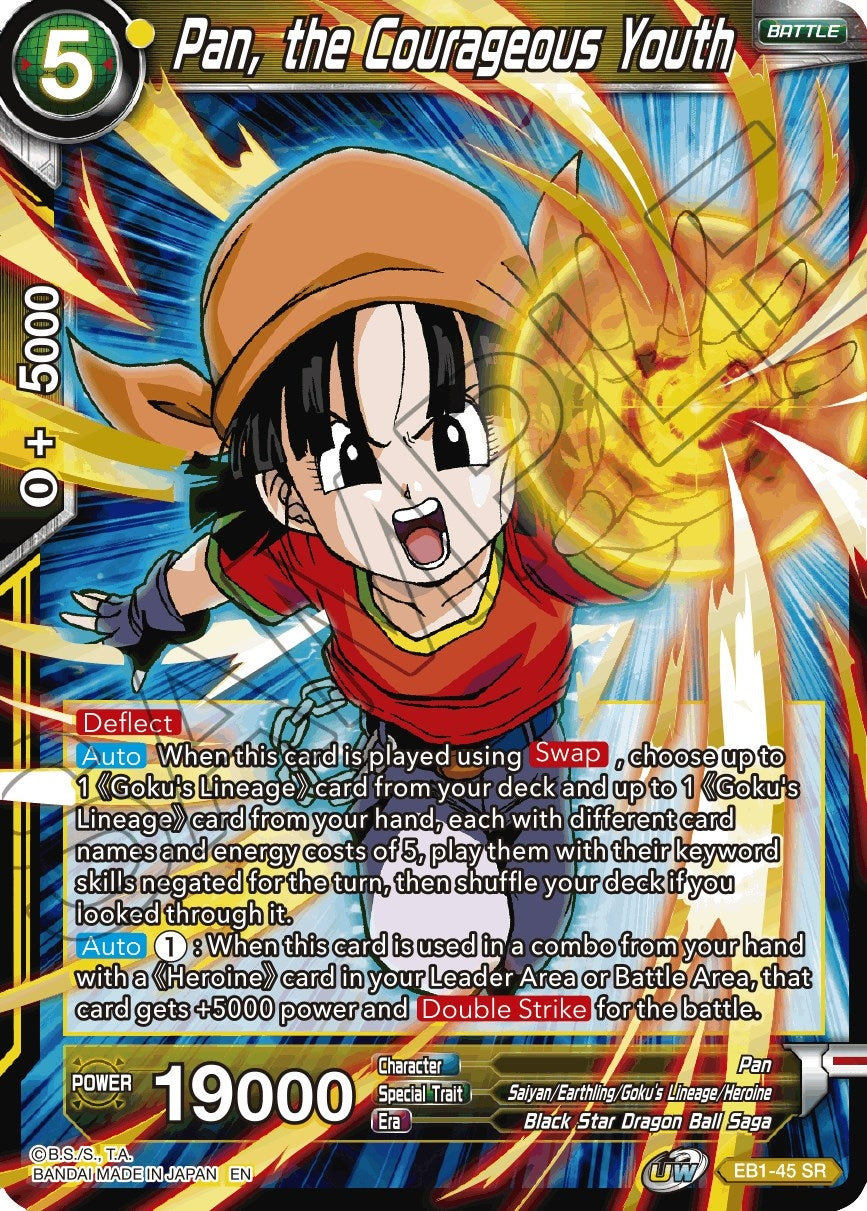 Image for Pan, the Courageous Youth (EB1-45) (EB-01) - Dragon Ball Super: Masters