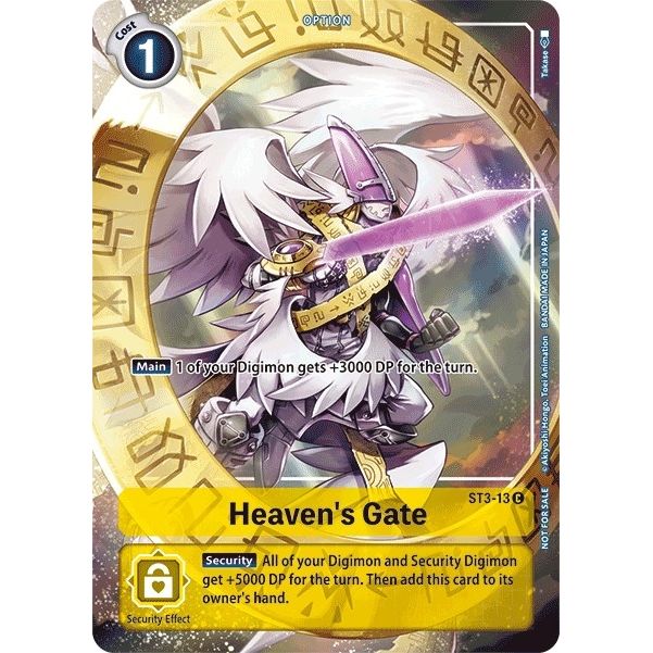 Image for Heaven's Gate - ST3-13 (Tamer's Evolution Box) (ST3-13 C) (ST-3) - Digimon Card Game
