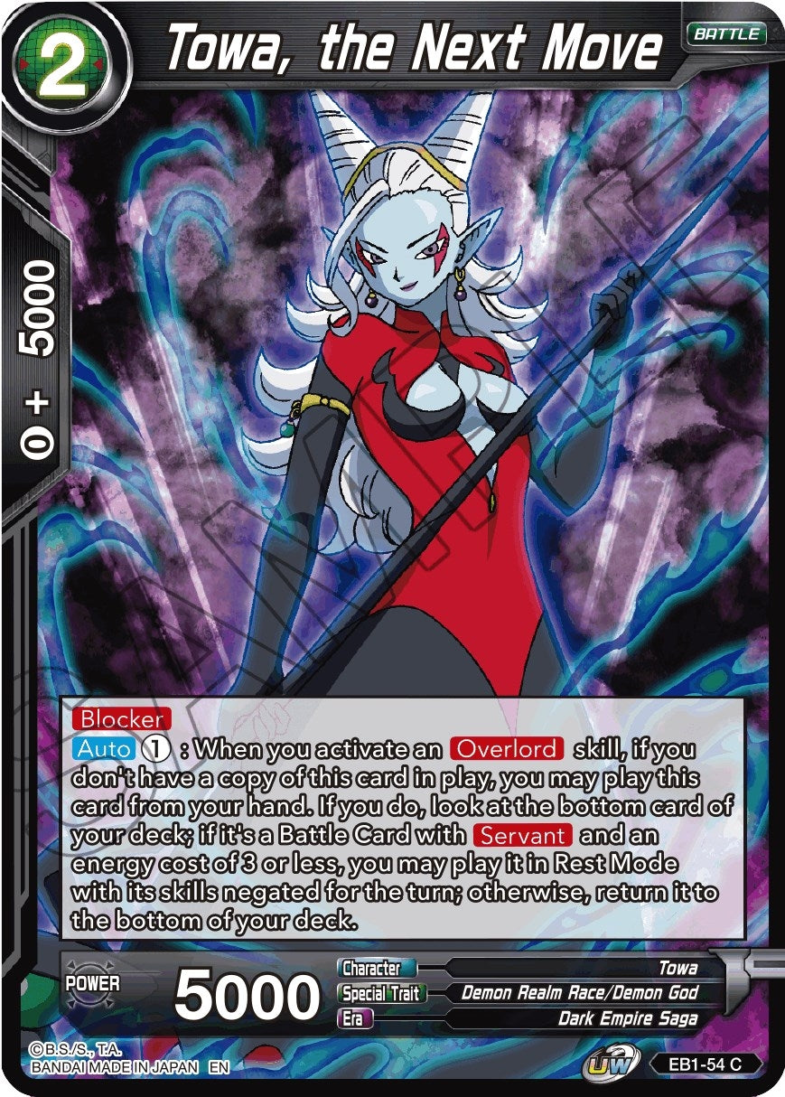 Image for Towa, the Next Move (EB1-54) (EB-01) - Dragon Ball Super: Masters